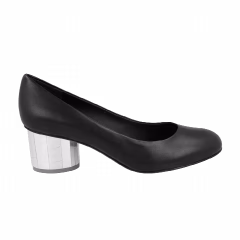 Wmns Ferragamo Farrah Mirrored Heel Pump 'Black'