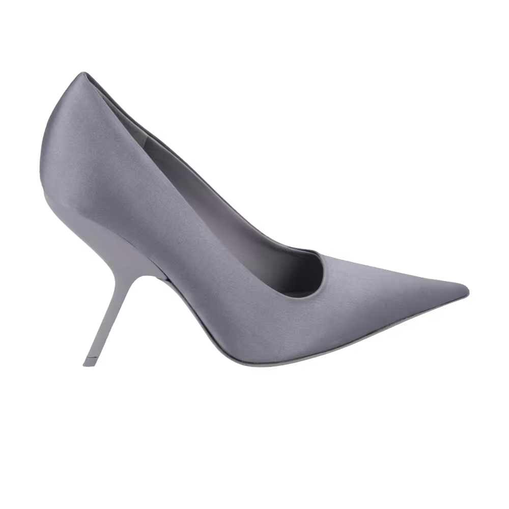 Ferragamo Women's Eva X5 Satin Pump Dark Grey