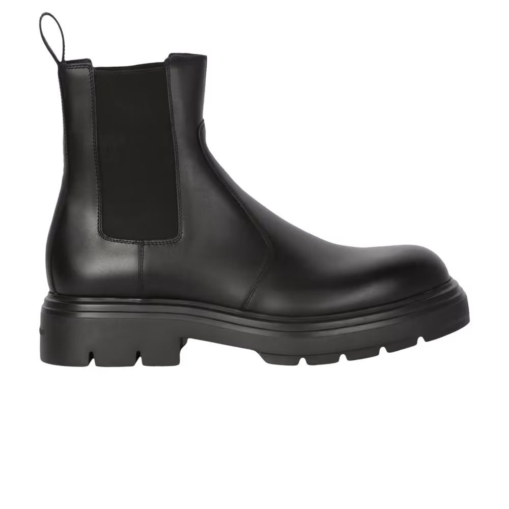 Ferragamo Doran Chelsea Boot Black