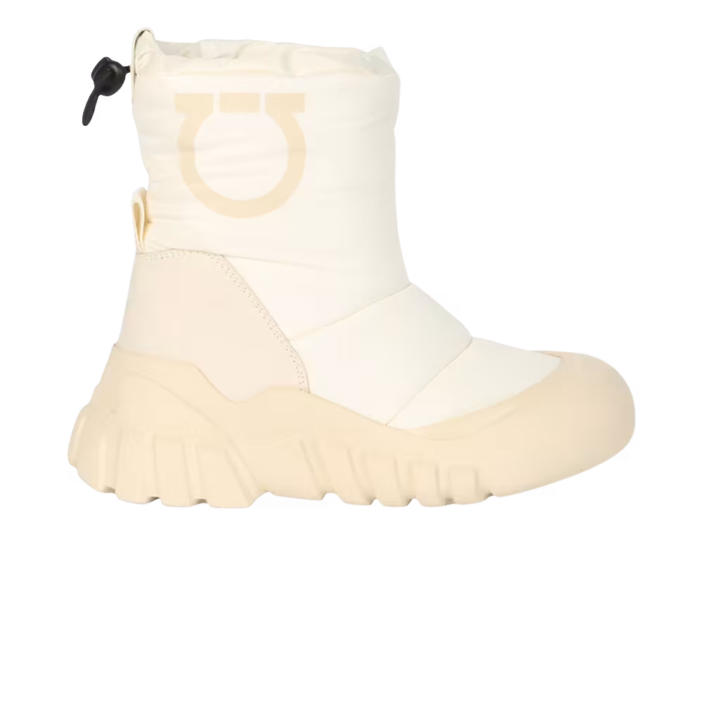 Women's Ferragamo Deode Snow Boot White