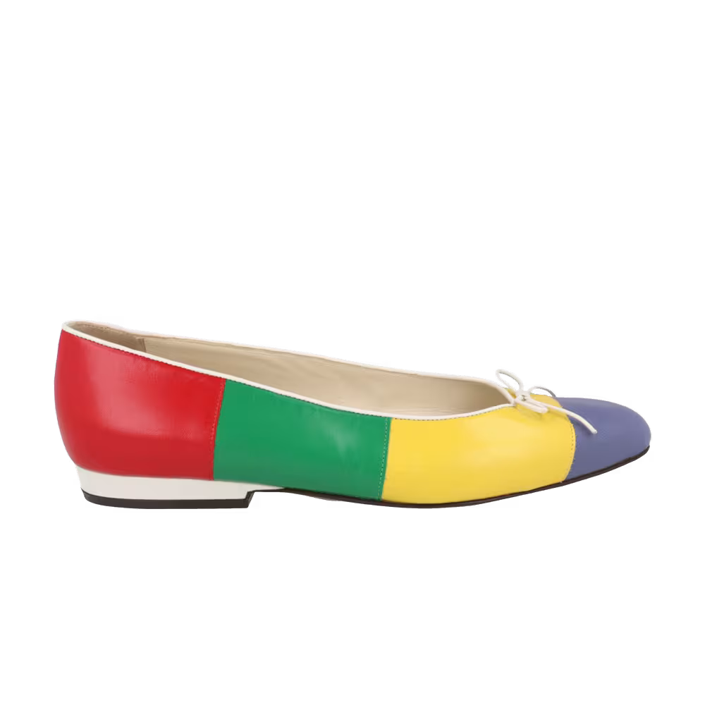 Ferragamo Women's Curiosa Ballet Flat Multi-Color