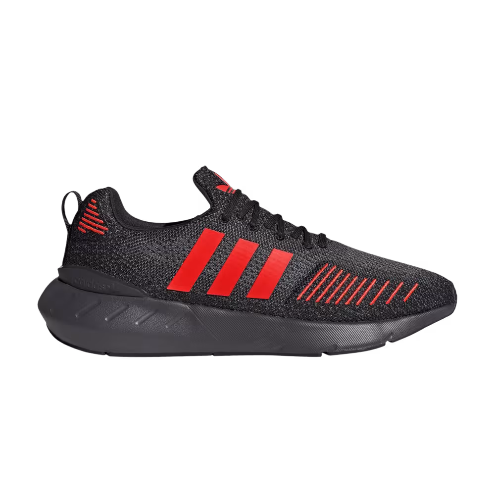 Adidas Swift Run 22 Black Solar Red