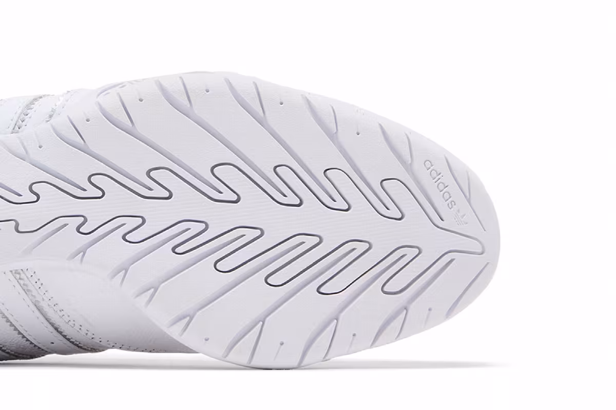 adidas Women's Adi Racer Low White Silver Metallic, view 6