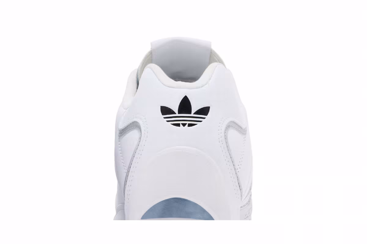 adidas Women's Adi Racer Low White Silver Metallic, view 8