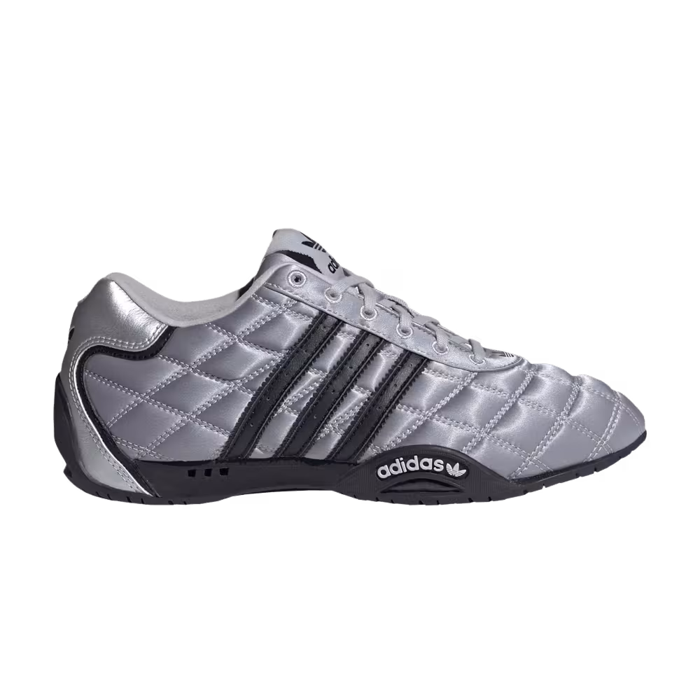 Adidas Women's Adi Racer Low Silver Metallic Black