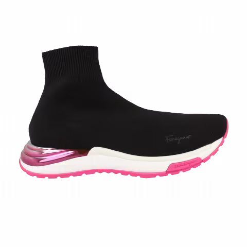 Ferragamo Wmns Ninette High Sock Sneaker 'White'
