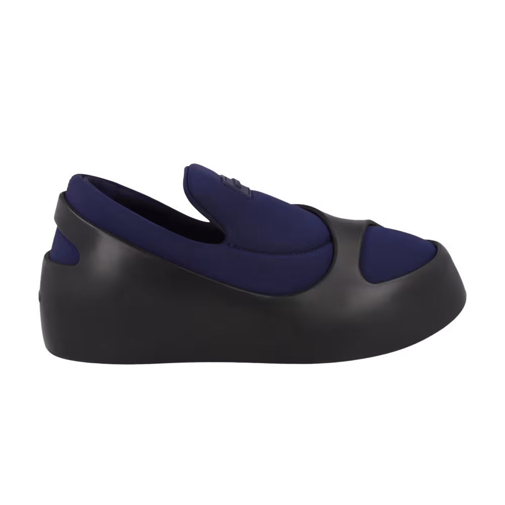 Ferragamo Women's Lunar Paneled Slip-On Sneaker Blue