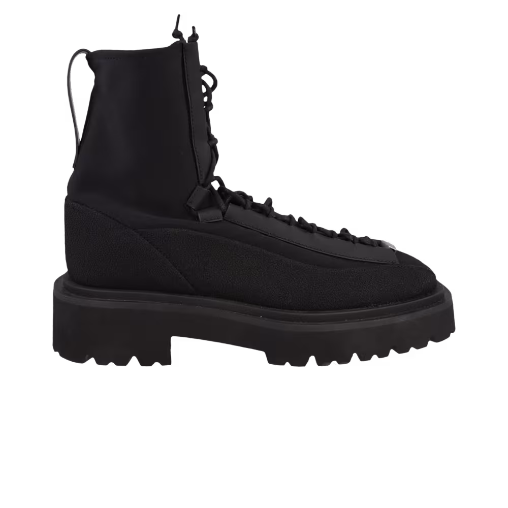 Ferragamo Women's Atlante Lace Up Ankle Boot Black