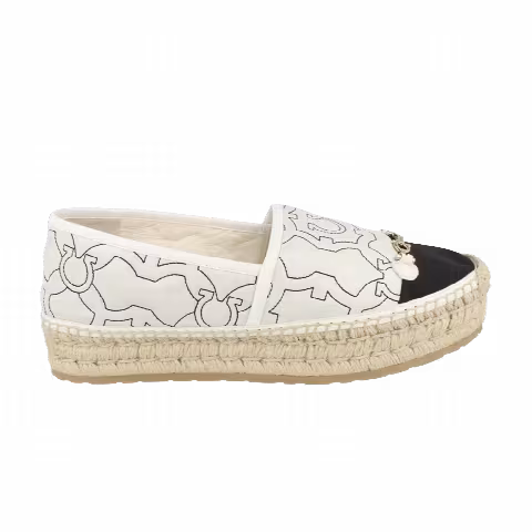 Ferragamo Wmns Kim Gal Espadrilles 'White'