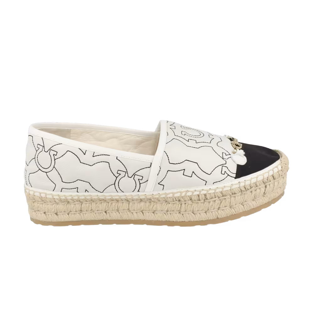 Ferragamo Women's Kim Gal Espadrilles White