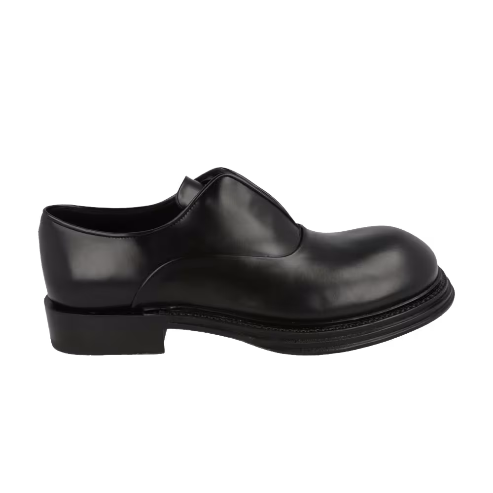 Ferragamo Women's Fanni Leather Oxford Black