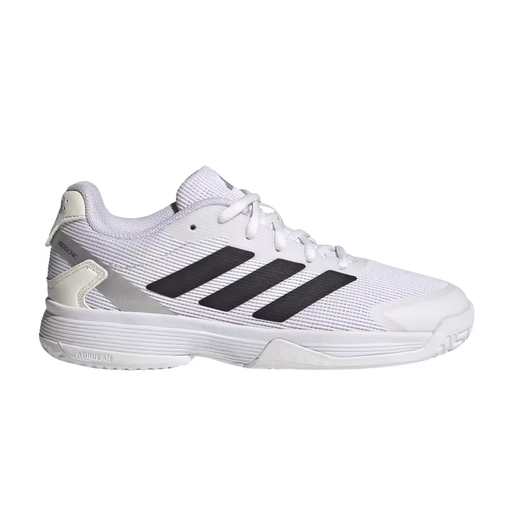 Adidas Adizero Ubersonic J White Black Silver Metallic
