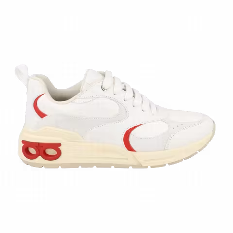 Ferragamo Cosimina Low-Top Sneaker 'White'