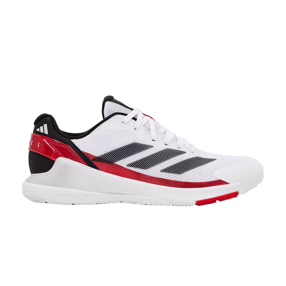 Adidas Crazy Quick Padel White Black Lucid Red
