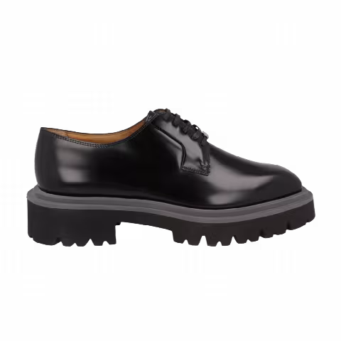 Ferragamo Flicker Leather Dress Shoe 'Black'