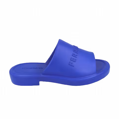Ferragamo Giuneva Slide 'Blue'
