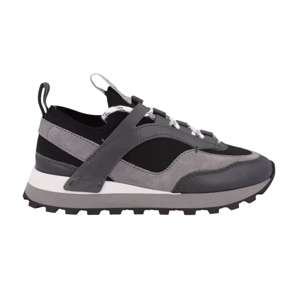Ferragamo Women's Indy Low Sneaker Black
