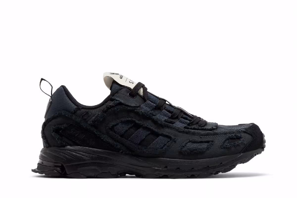 Song for the Mute x adidas Shadowturf Black Night Grey, view 2