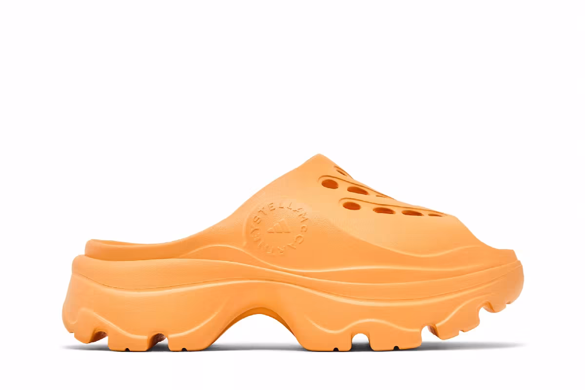 Stella McCartney x adidas Women's Clog Hazy Orange, view 2
