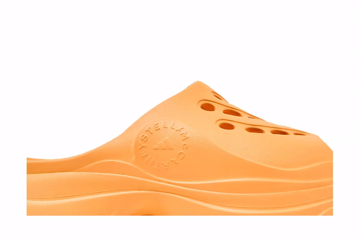 Stella McCartney x adidas Women's Clog Hazy Orange, view 3