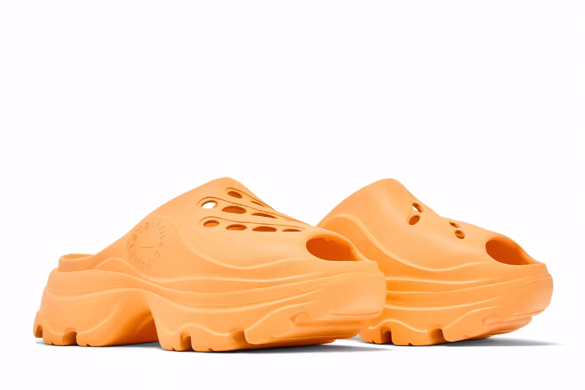 Stella McCartney x adidas Women's Clog Hazy Orange, view 9