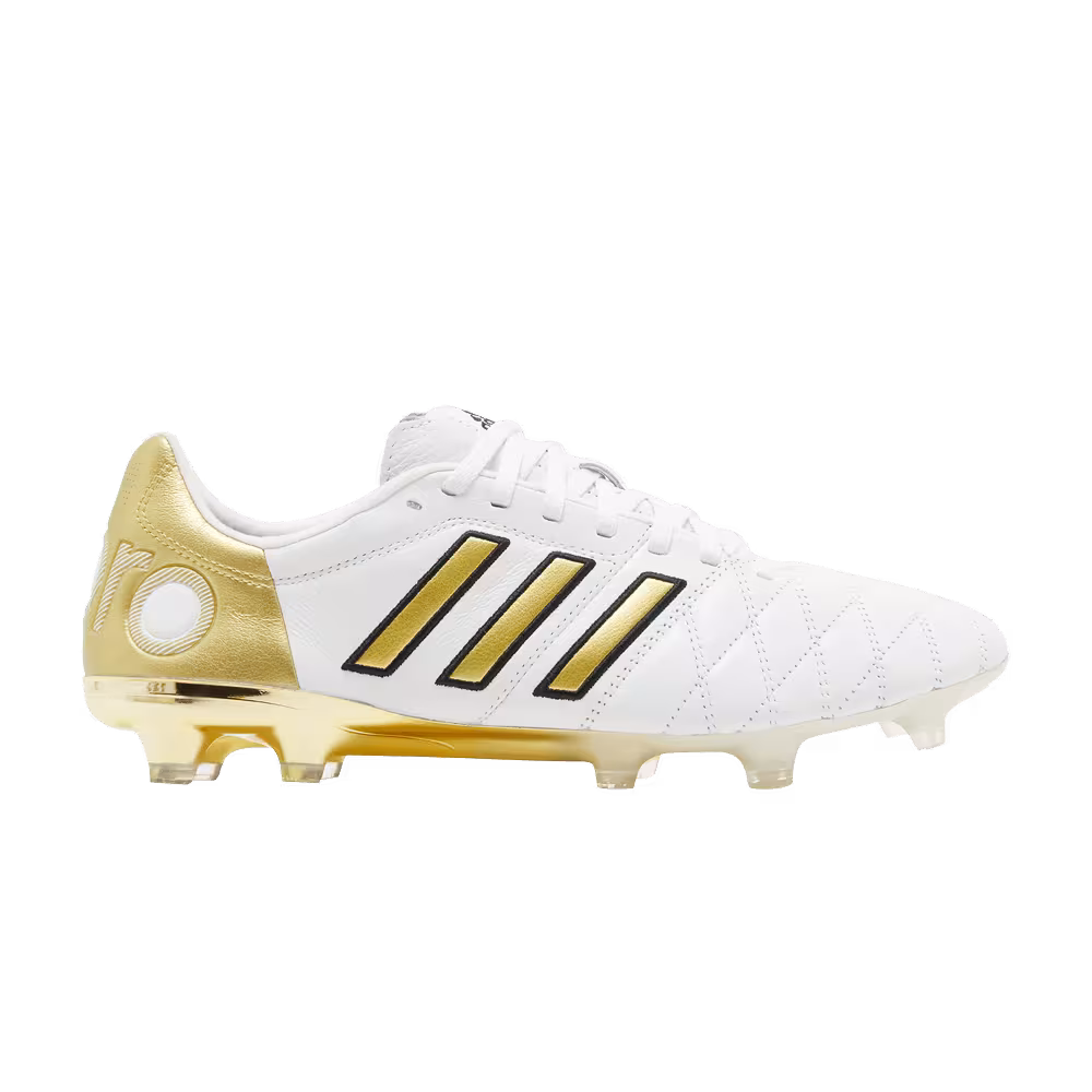 Toni Kroos x adidas 11Pro FG White Gold Metallic