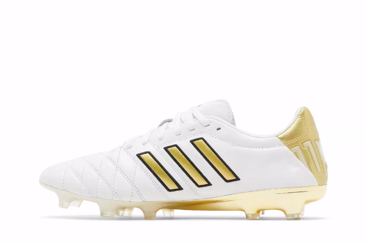 Toni Kroos x adidas 11Pro FG White Gold Metallic, view 4
