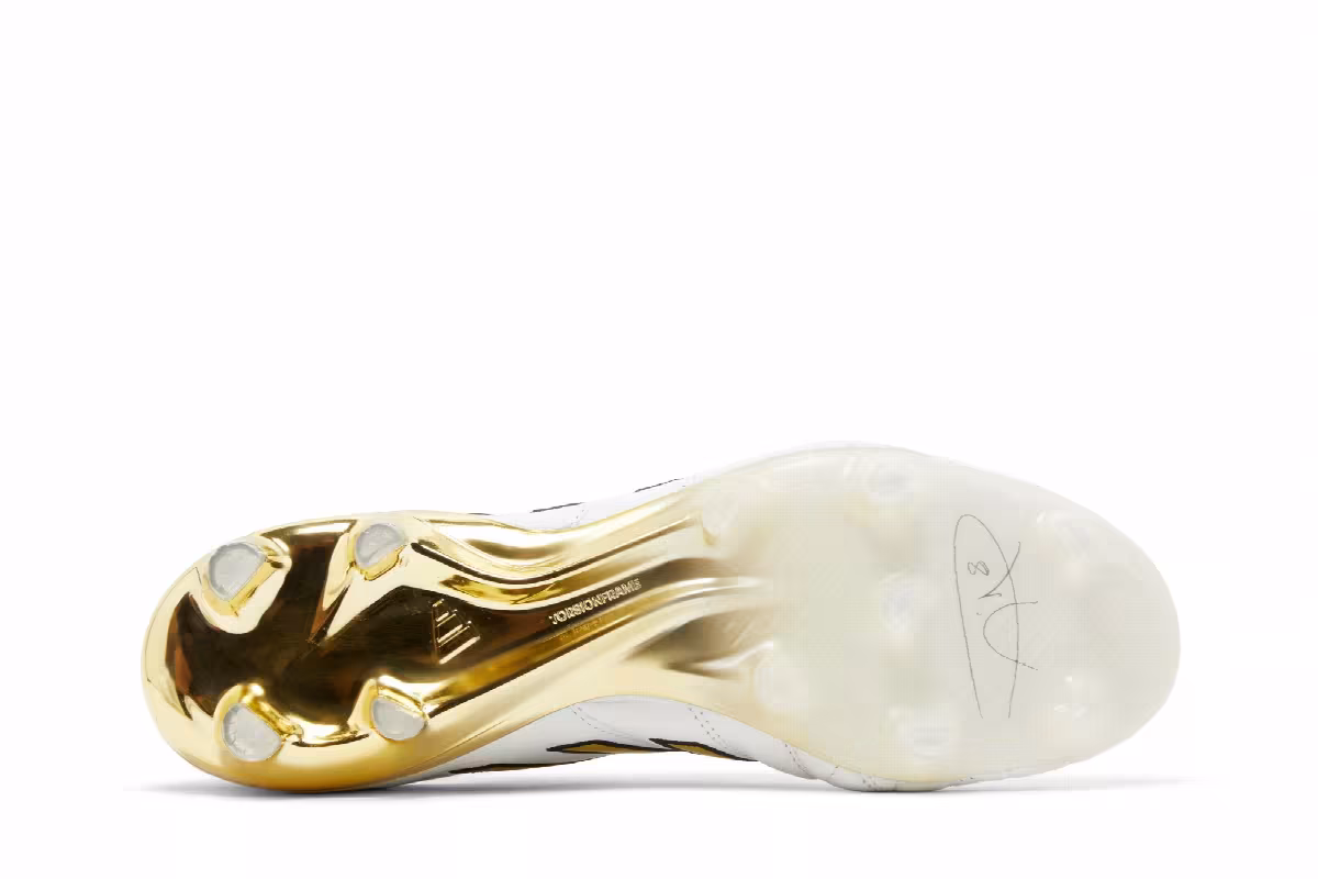 Toni Kroos x adidas 11Pro FG White Gold Metallic, view 5