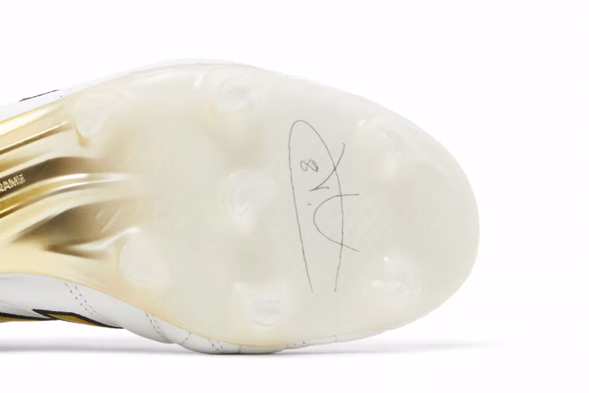 Toni Kroos x adidas 11Pro FG White Gold Metallic, view 6