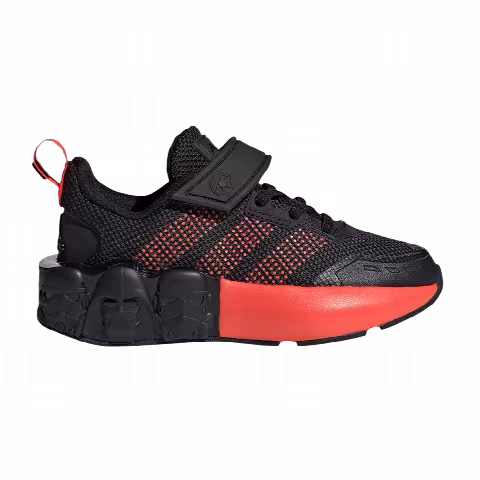 Star Wars x adidas Tech Runner K 'Darth Vader And Storm Troopers - Black Solar Red'