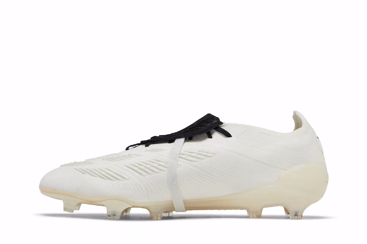 adidas Y-3 Predator Elite Foldover Tongue FG Cloud White, view 4