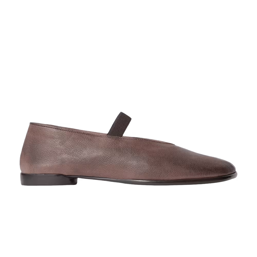 Lemaire Women's Glove Ballerina Washed Dark Brown
