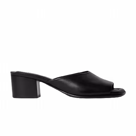 Lemaire Wmns Square Heeled Mule 'Black'
