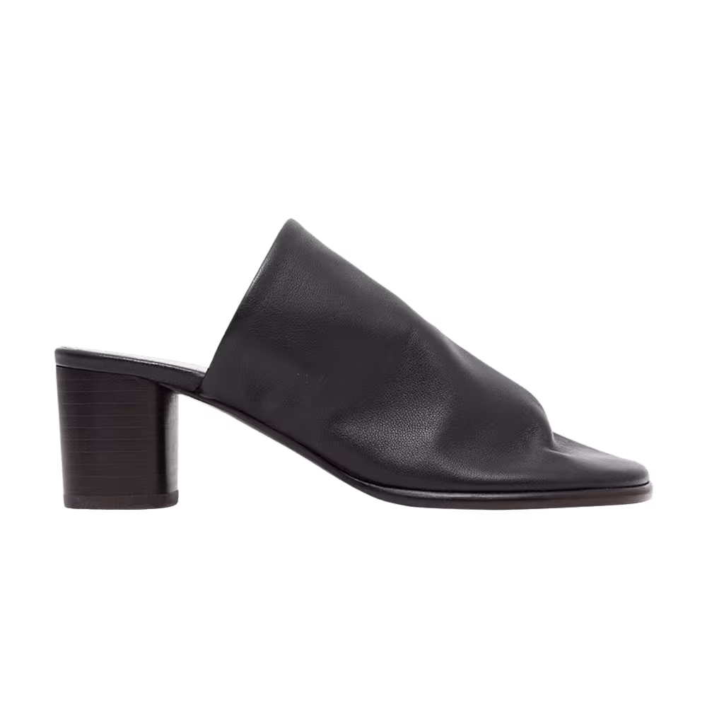 Lemaire Women's Glove Mule Dark Chocolate