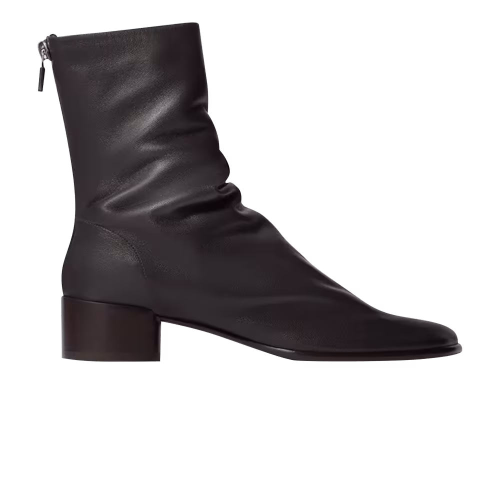 Lemaire Women's Glove Boot Dark Chocolate