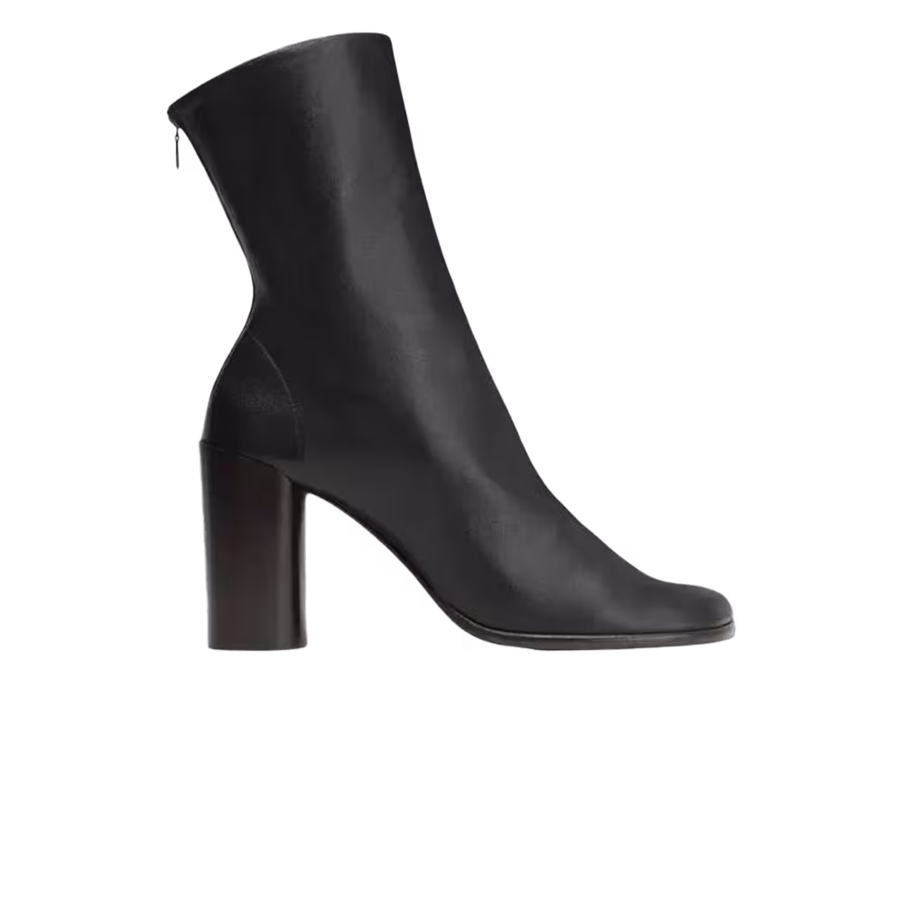 Lemaire Women's Glove Ankle Boot Dark Chocolate