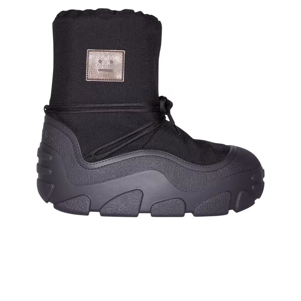 Acne Studios Platform Snow Boot Black