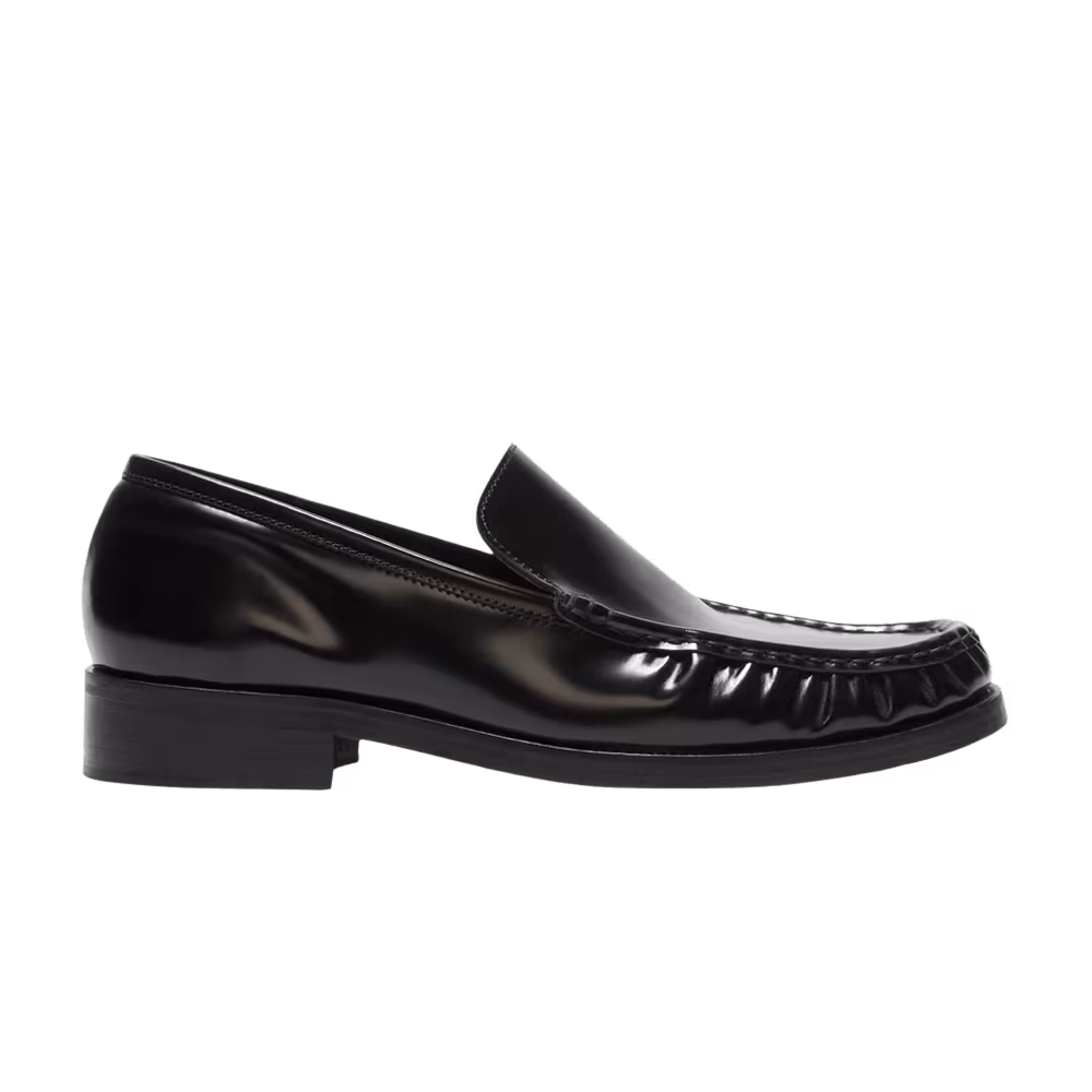Acne Studios Women's Leather Loafer Black