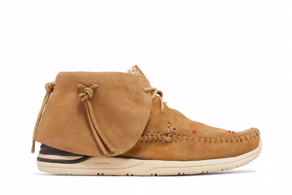 Visvim FBT Lhamo-Folk Sand, view 2