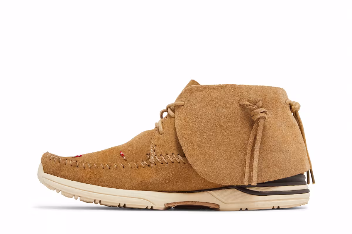 Visvim FBT Lhamo-Folk Sand, view 4