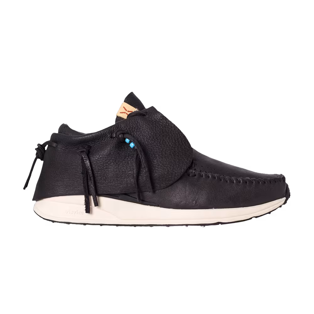 Visvim FBT Black Deer Leather