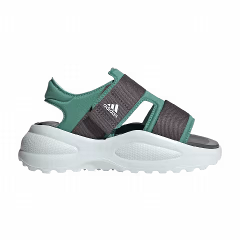 Adidas Mehana Sandal J 'Preloved Green Charcoal'