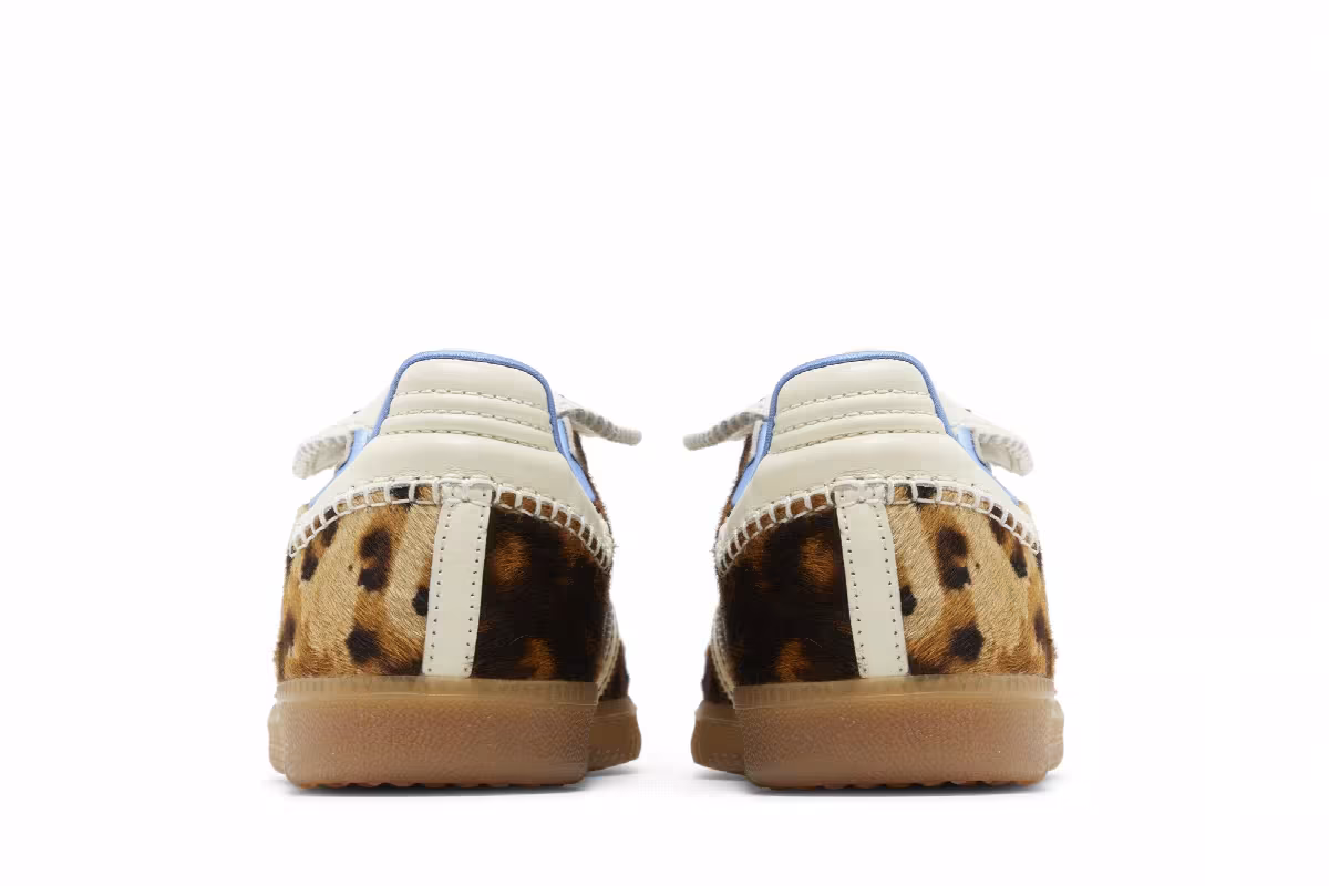 Wales Bonner x adidas Samba Pony Leopard, view 7