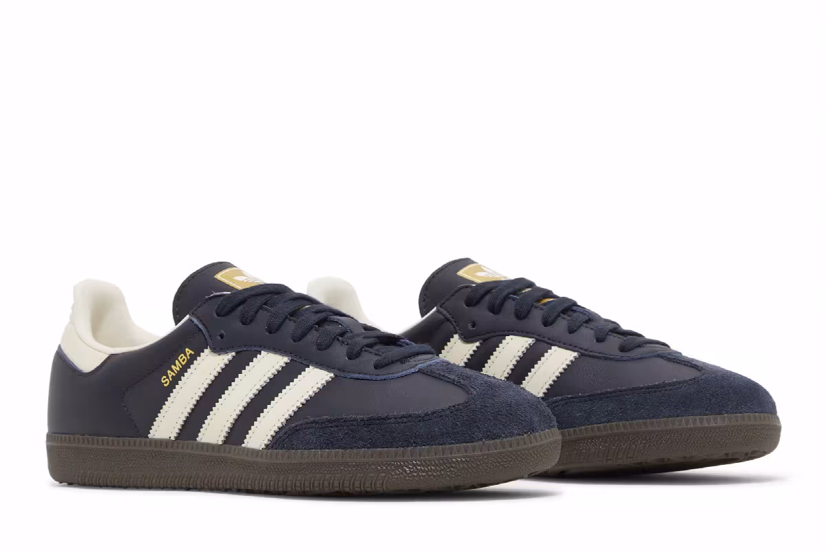 adidas Samba OG Night Navy Gum, view 9