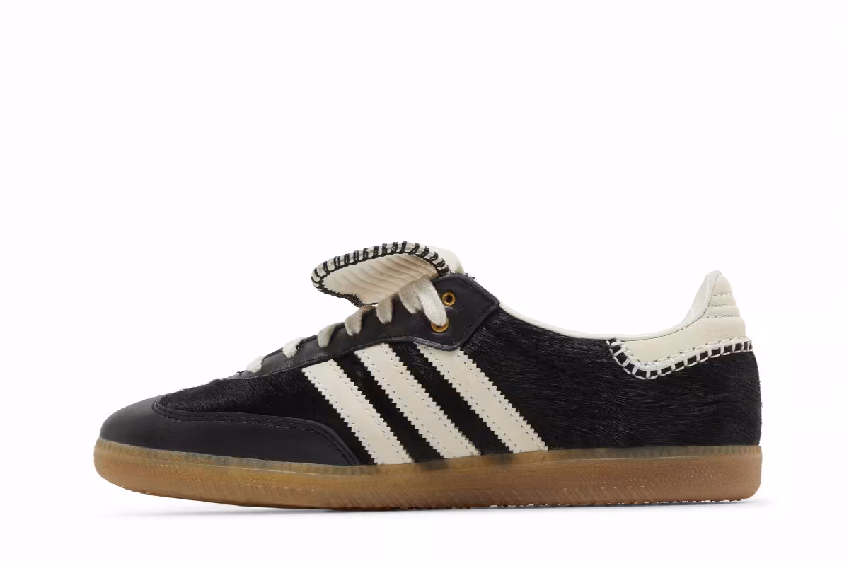 Wales Bonner x adidas Samba Pony Black, view 4