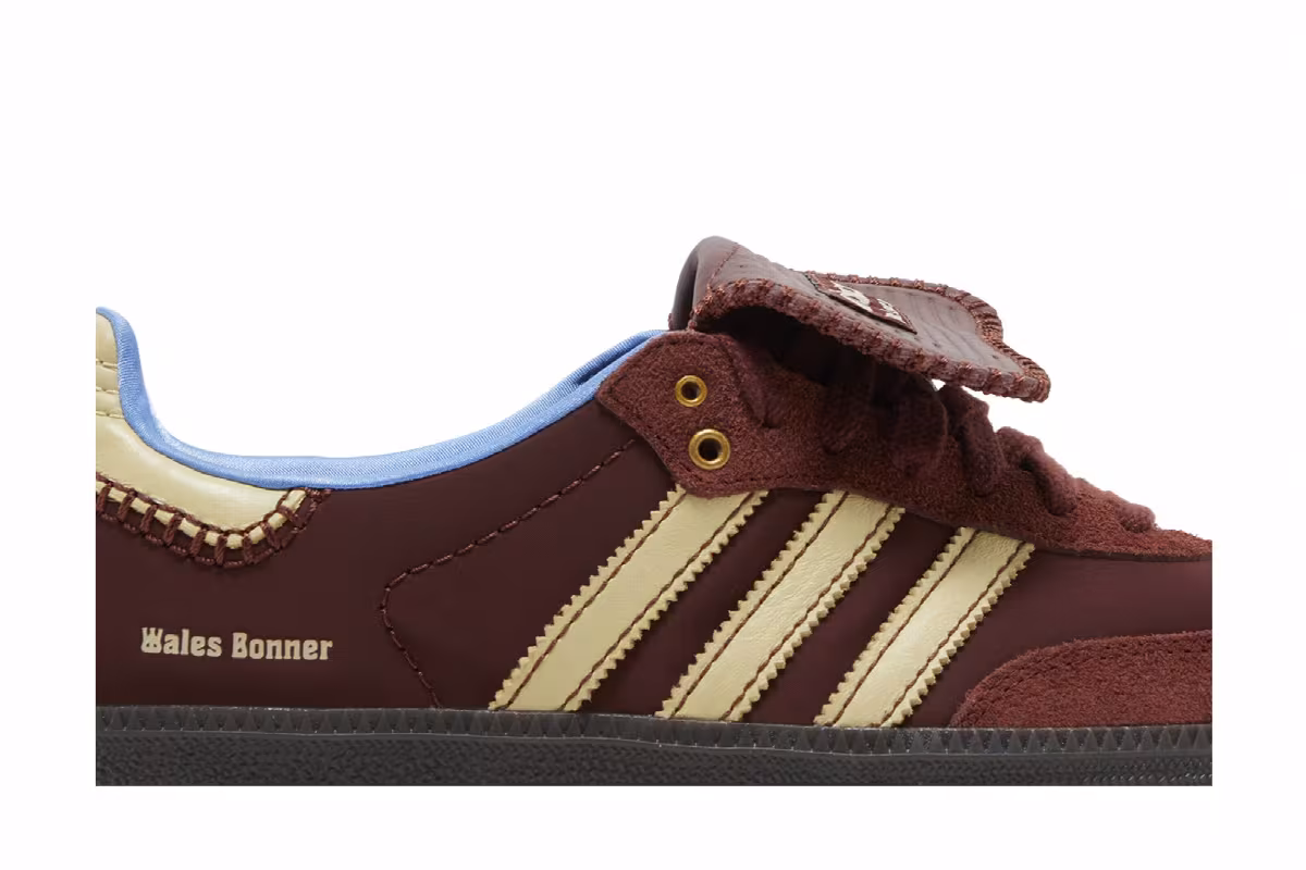 Wales Bonner x adidas Samba Nylon Fox Brown, view 3