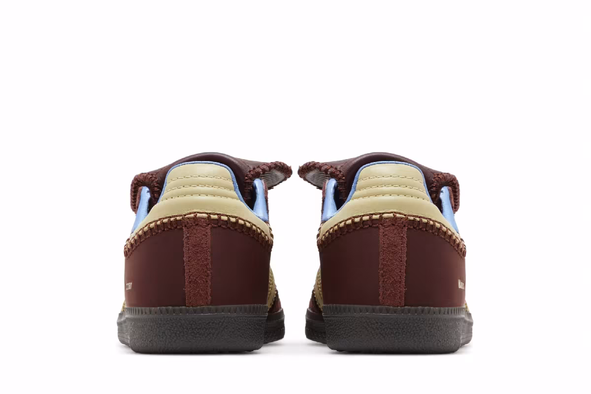 Wales Bonner x adidas Samba Nylon Fox Brown, view 7