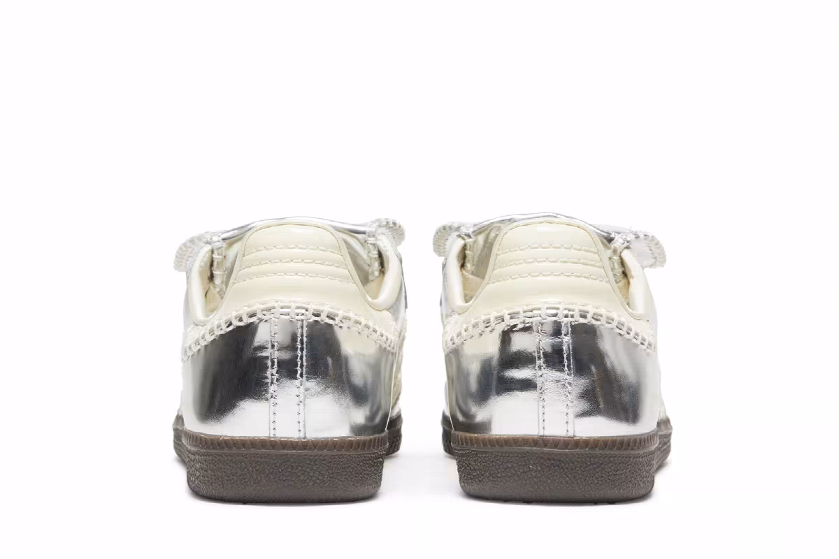 Wales Bonner x adidas Samba Silver Metallic, view 7