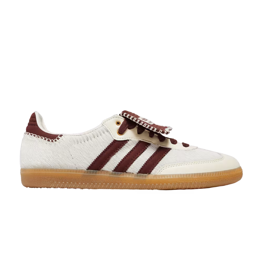 Wales Bonner x adidas Samba Pony Cream White