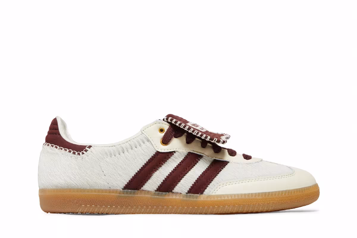 Wales Bonner x adidas Samba Pony Cream White, view 2